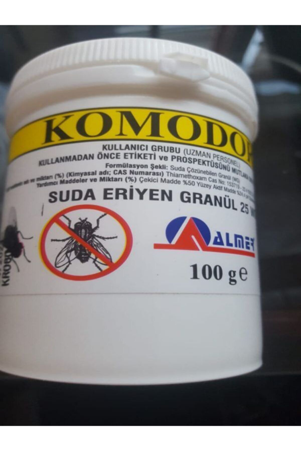 Almer Sinek Yemi Suda Eriyen Granül 25 Wg 100 Gr