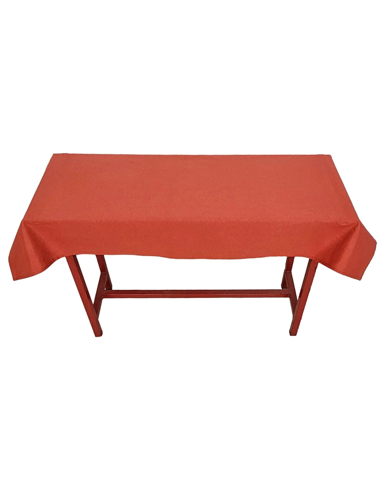 Kostüm Sarayi Sira Örtüsü Pamuklu Kiremit Rengi (40 X 120 Cm Ölçülerindeki Sira