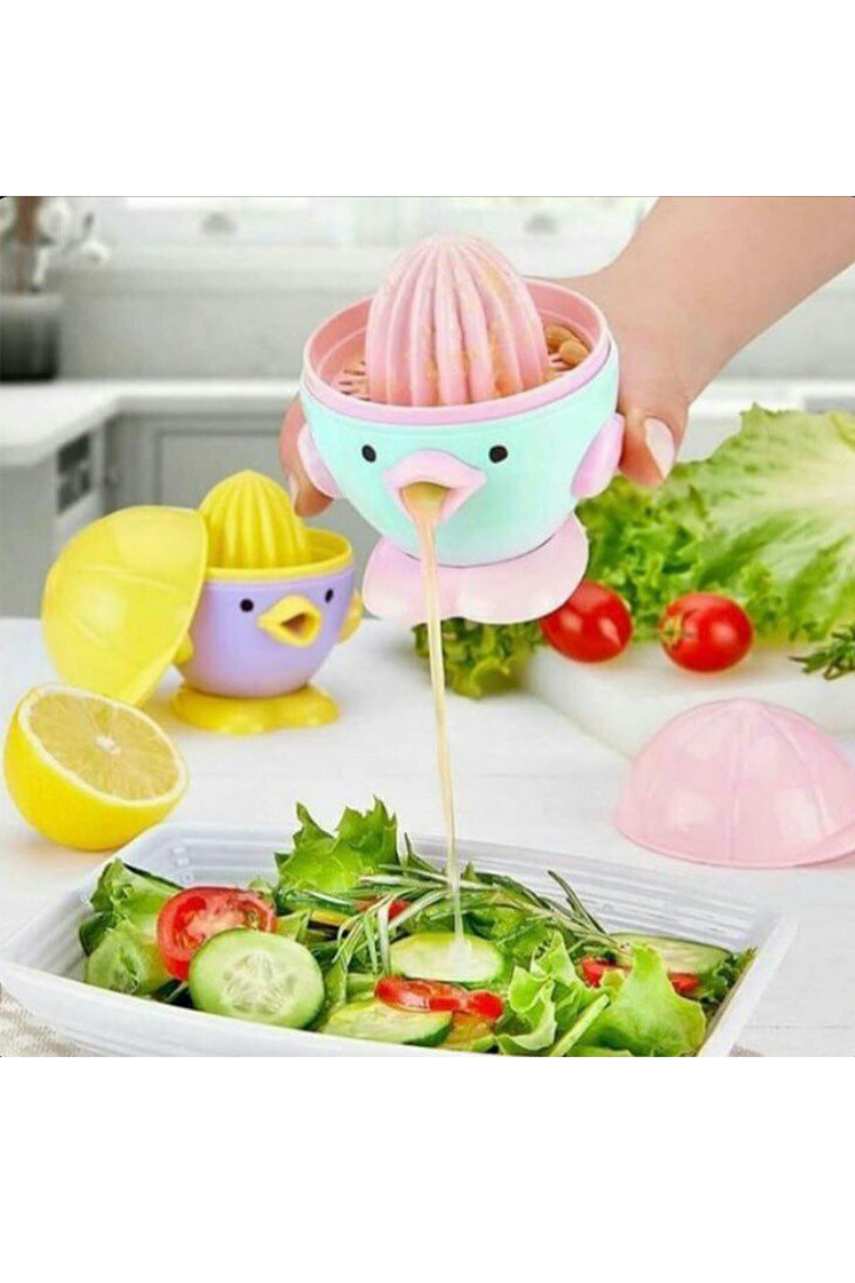 Just Cheap Store Şirin Limon Portakal Sikacaği Karişik Renkli