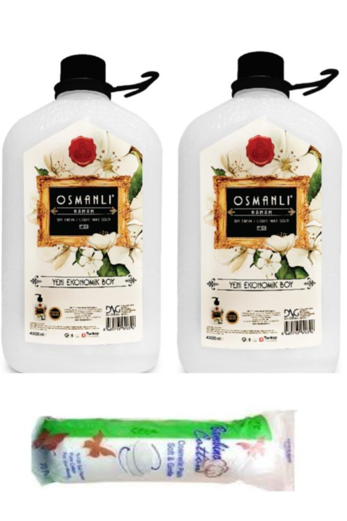 Osmanli Sivi Sabun Hamam 4000 Ml X 2 Adet