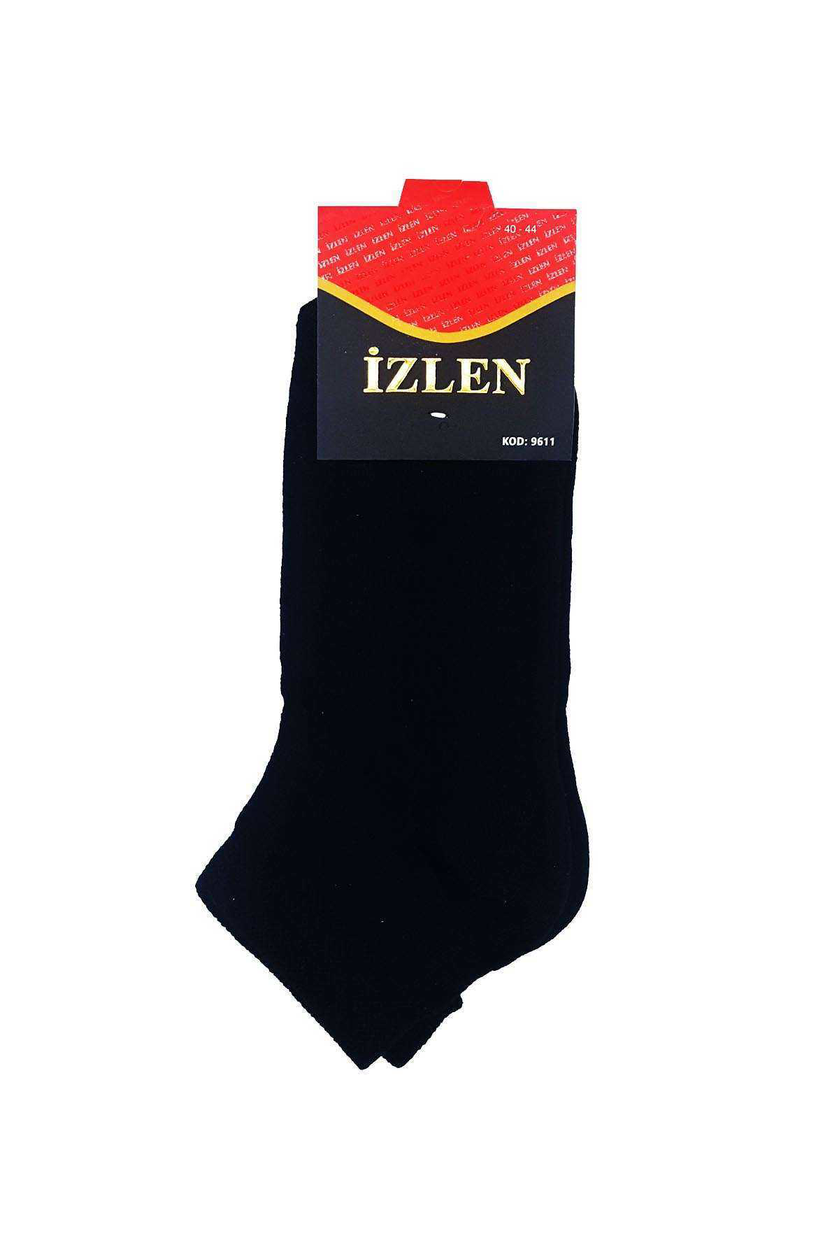 Just Cheap Store Siyah Erkek Kisa Spor Çorap 3 Çift