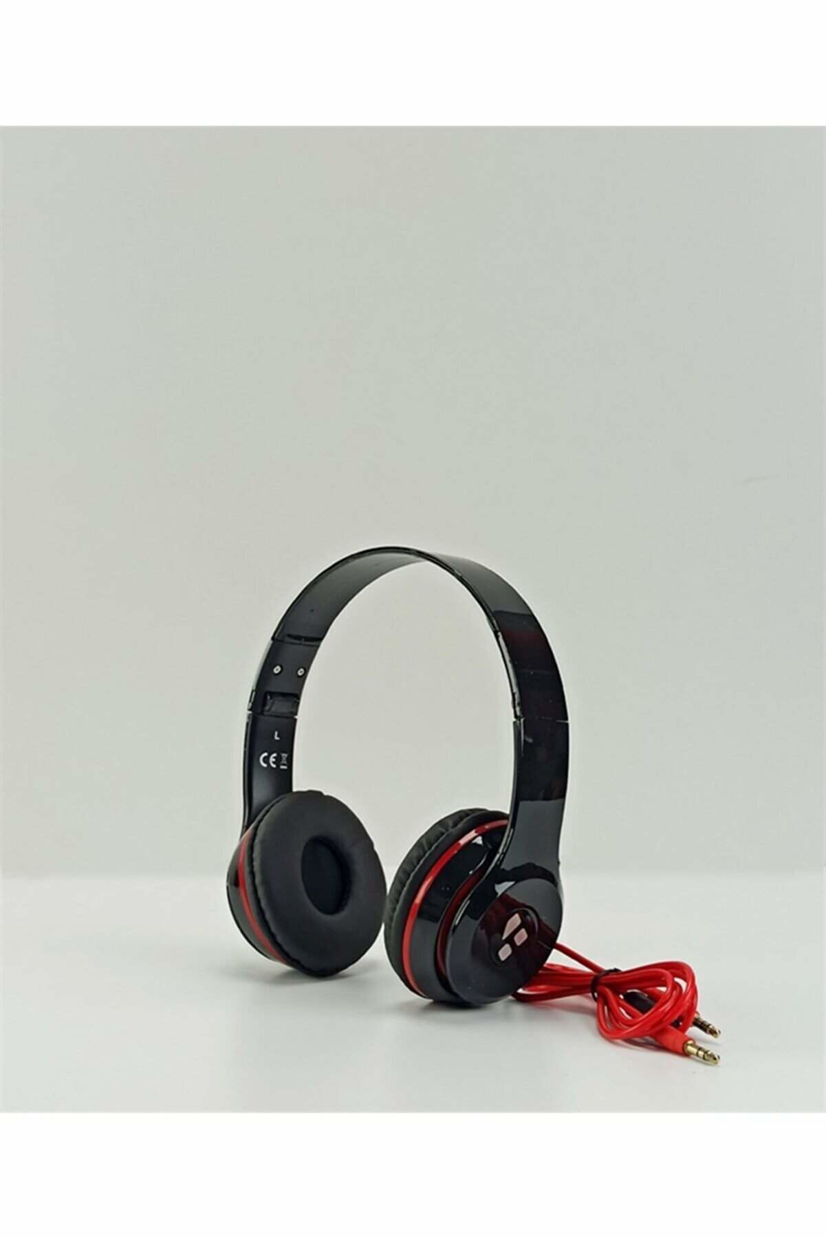 Just Cheap Store Siyah Kulak Üstü Portatif Katlanir Stereo Kulaklik