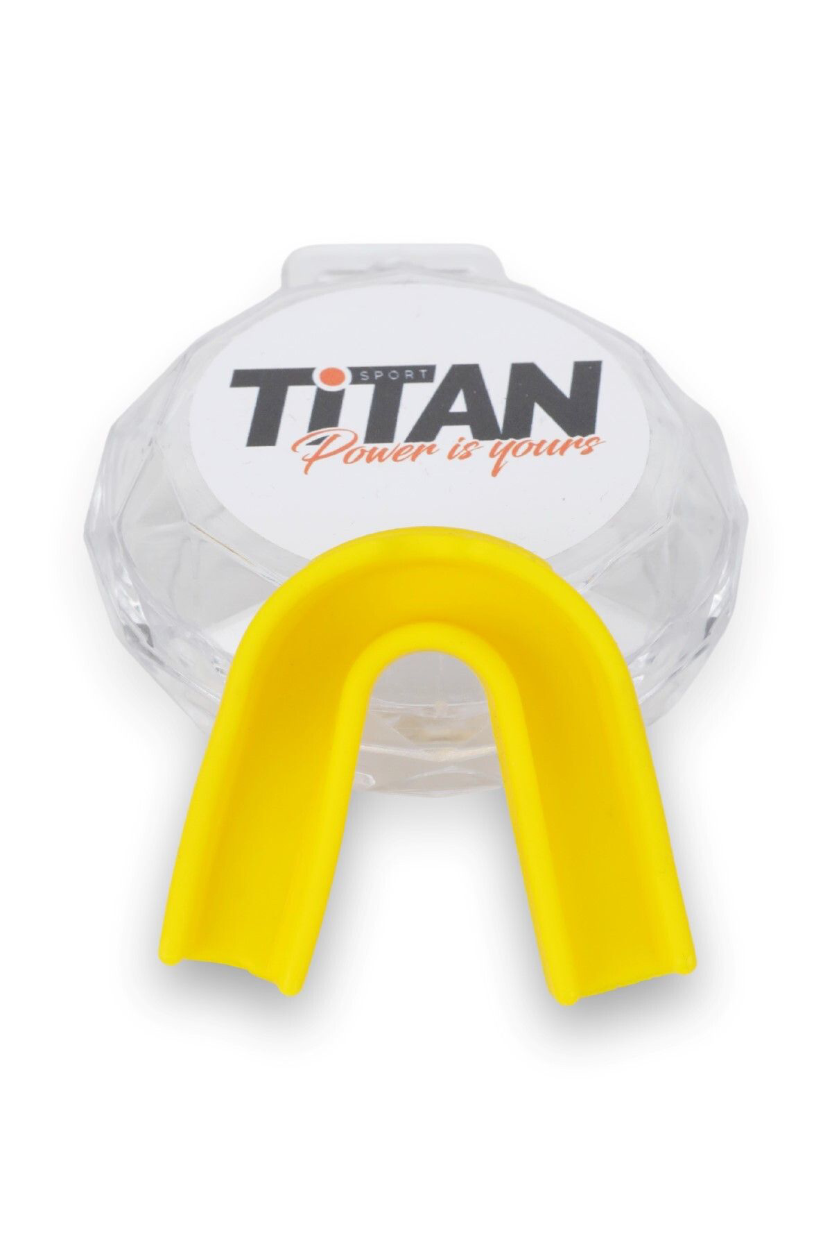 Titan Sport Siyah Sari Serisi Özel Takim Set , Boks Kaski, Boks Eldiveni, Diş