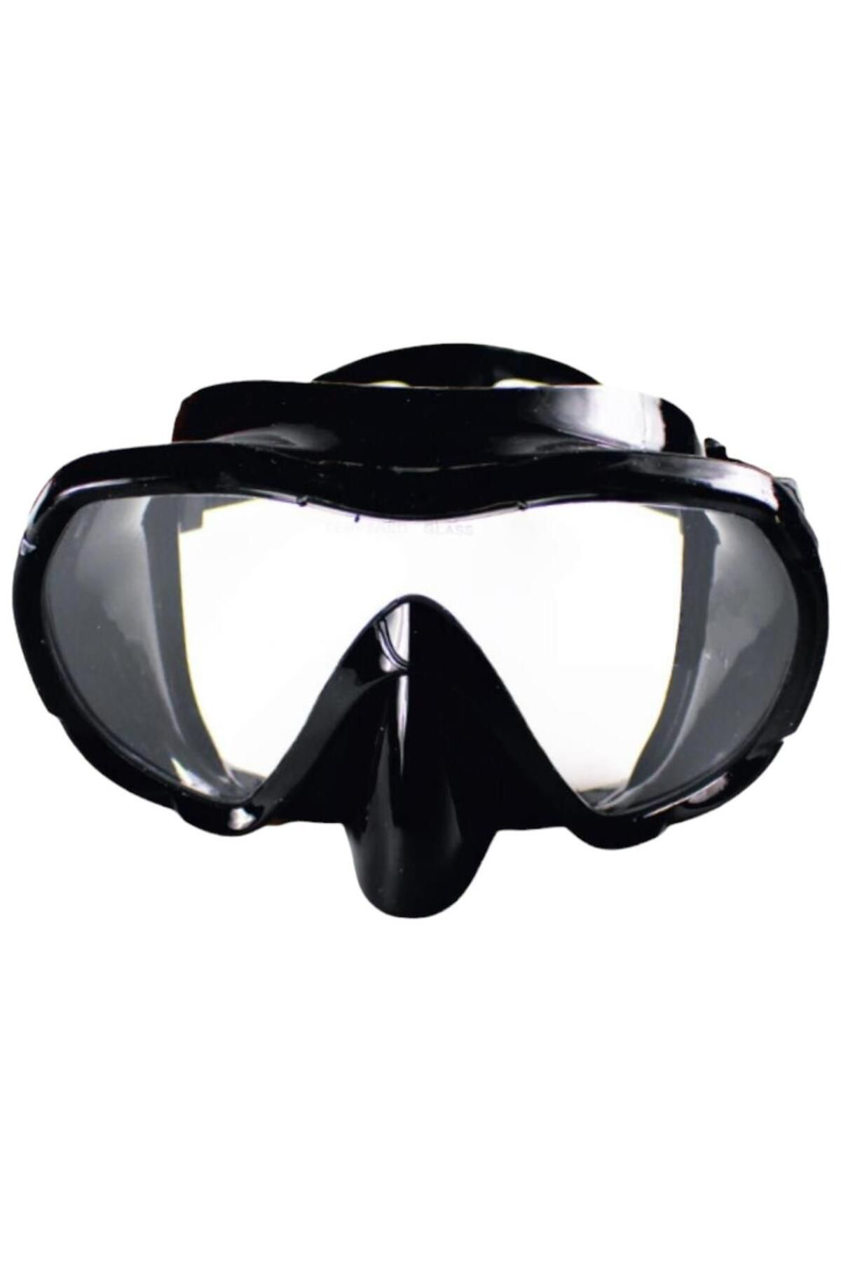 K&A Siyah Silikon Tek Maske