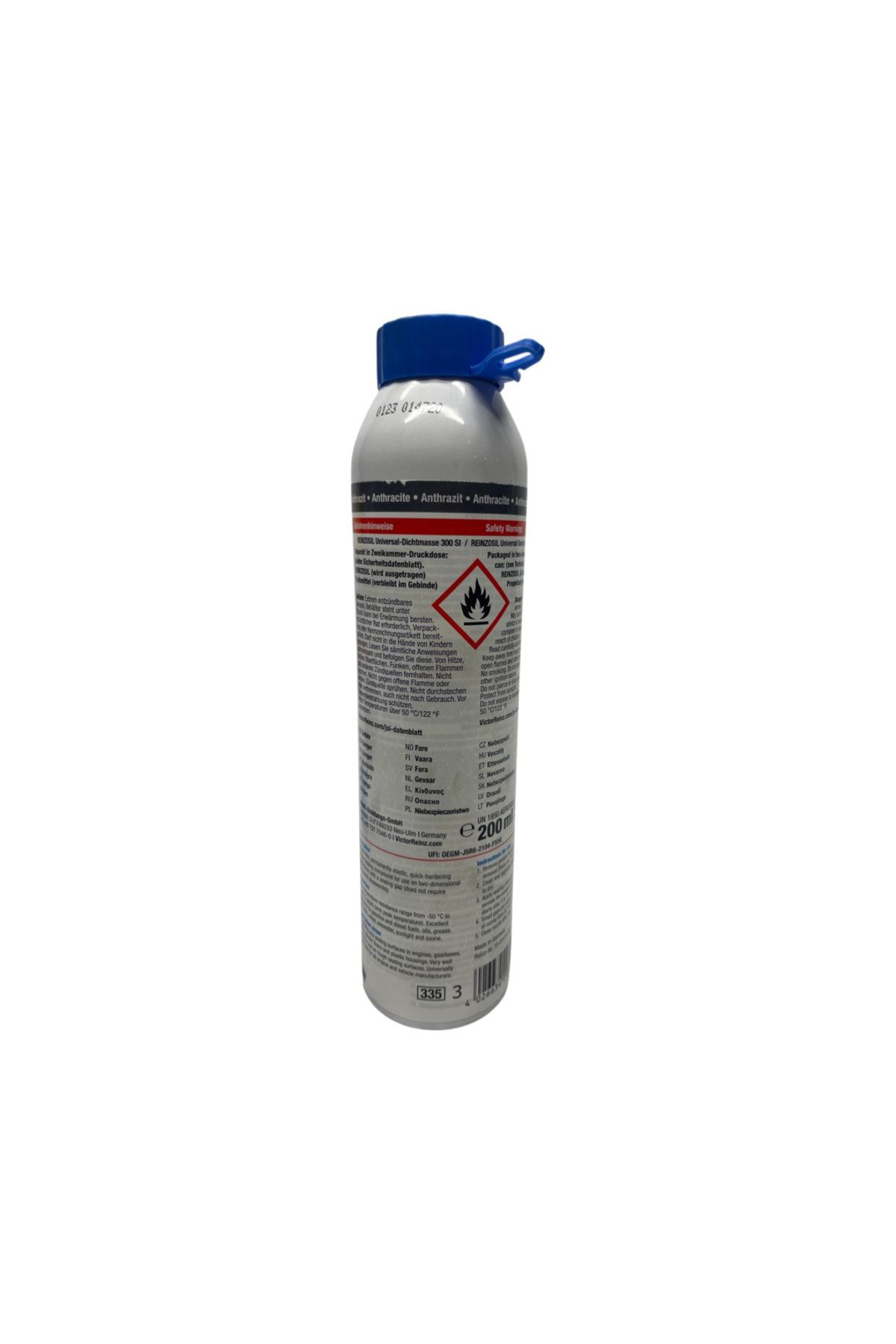 V Reinz Siyah Sivi Conta Victor Reinzosil +320C 200 Ml Tüp
