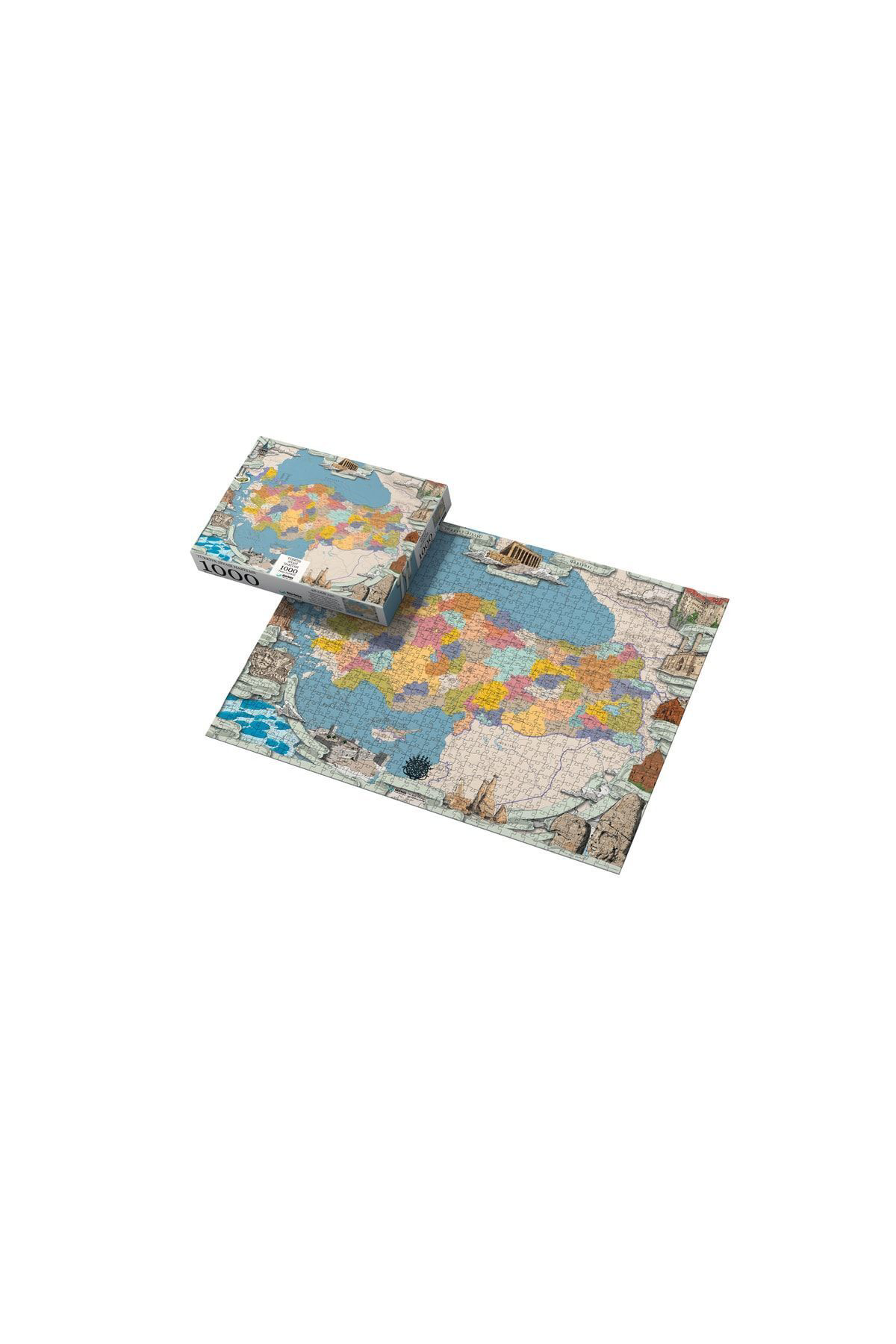Gürbüz Siyasi Türkiye Puzzle 1000 Parça