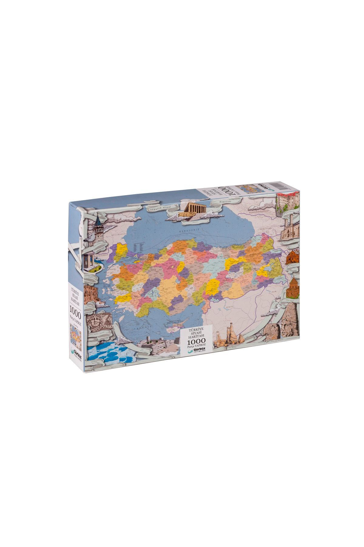 Gürbüz Siyasi Türkiye Puzzle 1000 Parça