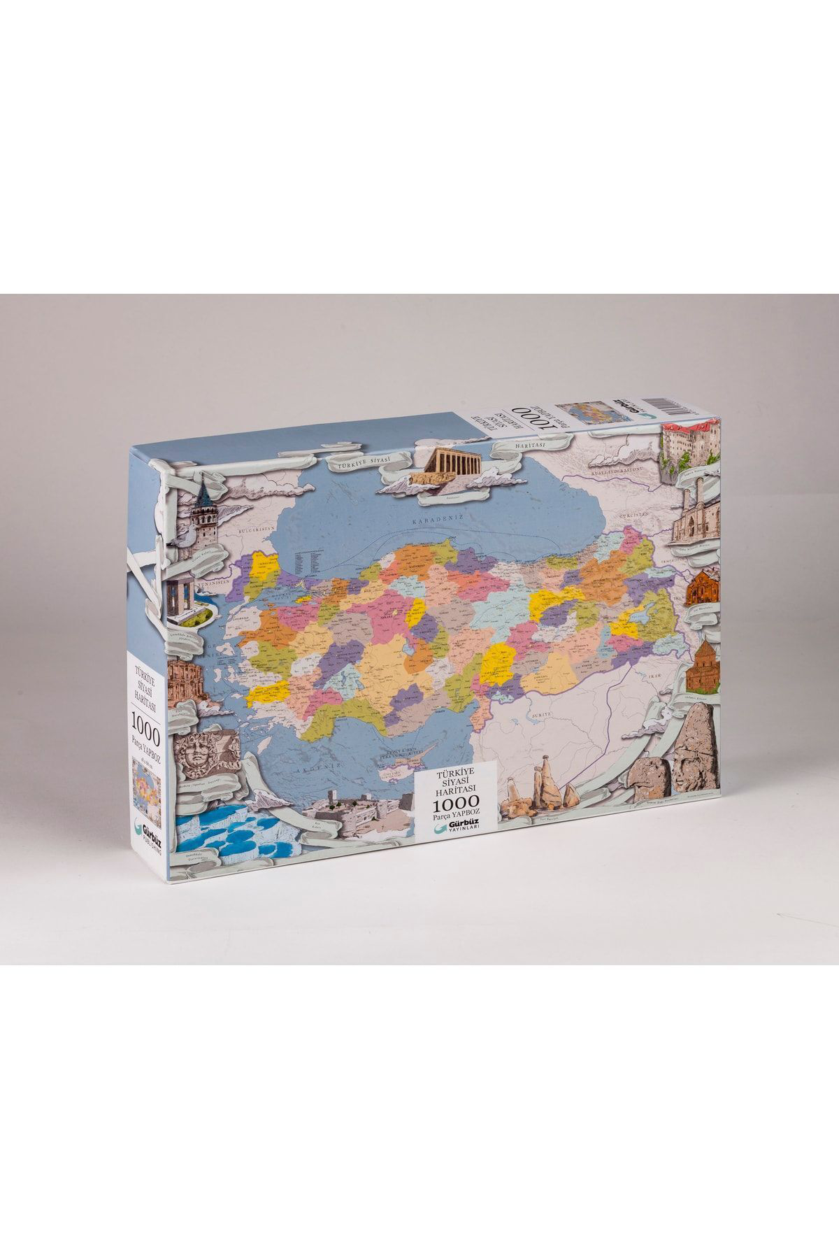 Gürbüz Siyasi Türkiye Puzzle 1000 Parça