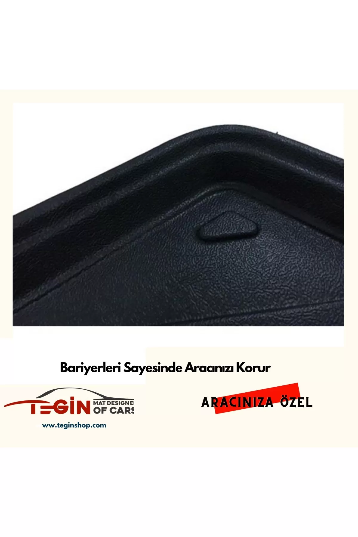 Skoda Rapid Sedan 2017 Bagaj Havuzu + Bej 3D Paspas
