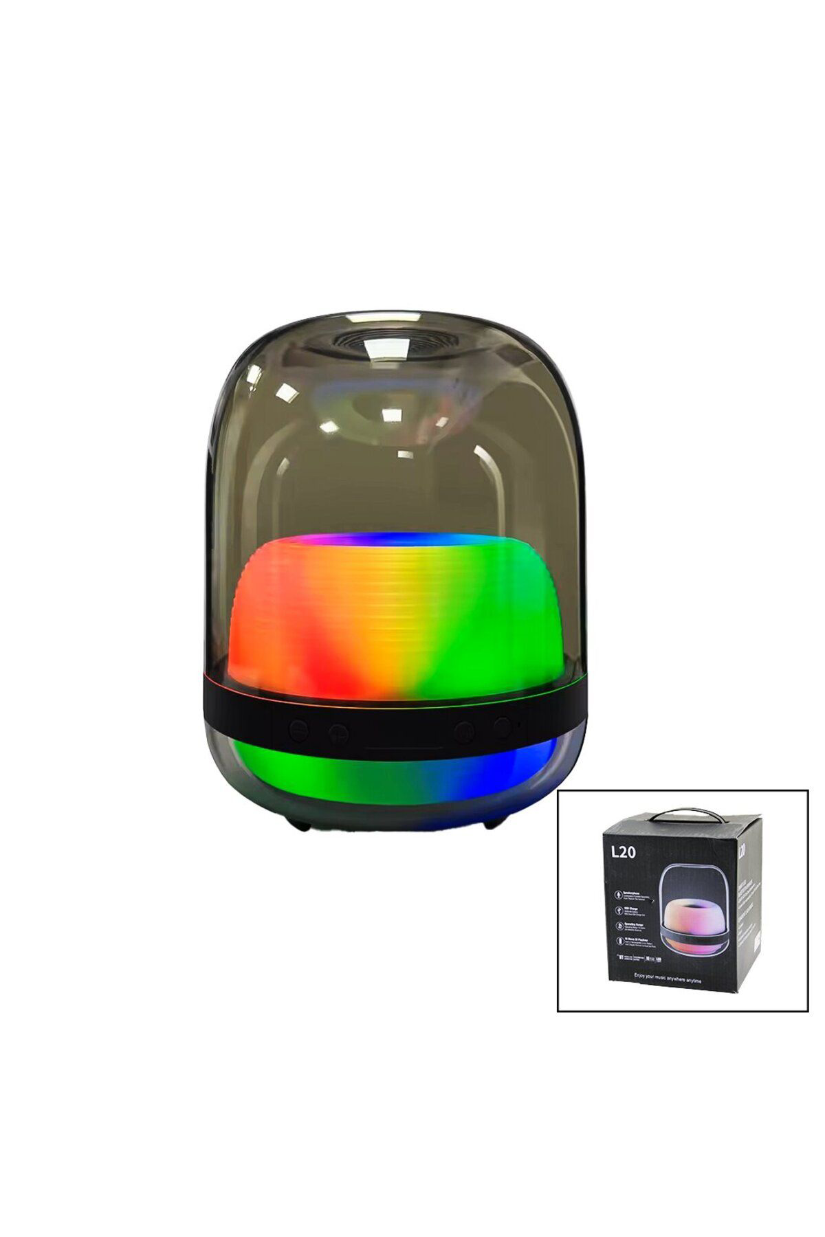 Go İthalat Smgshop Mika Kristal Kürebluetooth Wireless Hoparlör- Speaker İşi