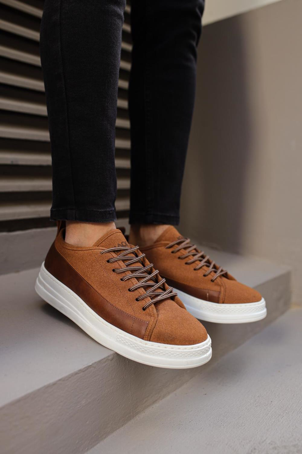 Sneakers Ayakkabı 010 Taba Süet