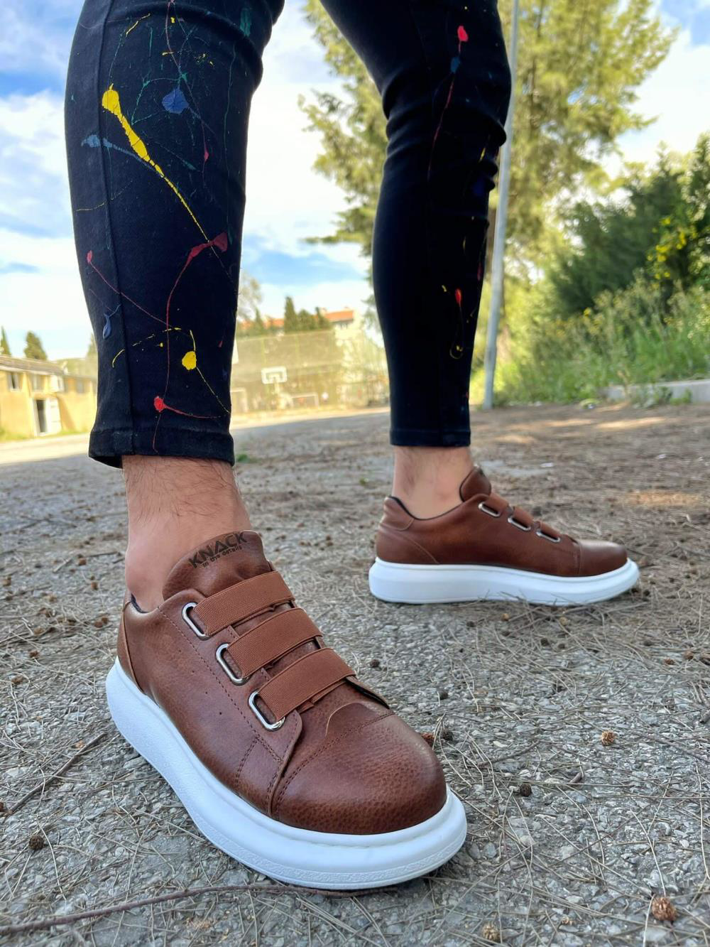 Sneakers Ayakkabı 889 Taba