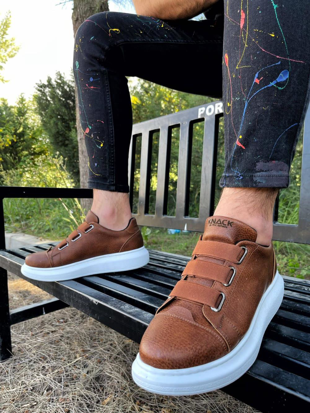 Sneakers Ayakkabı 889 Taba