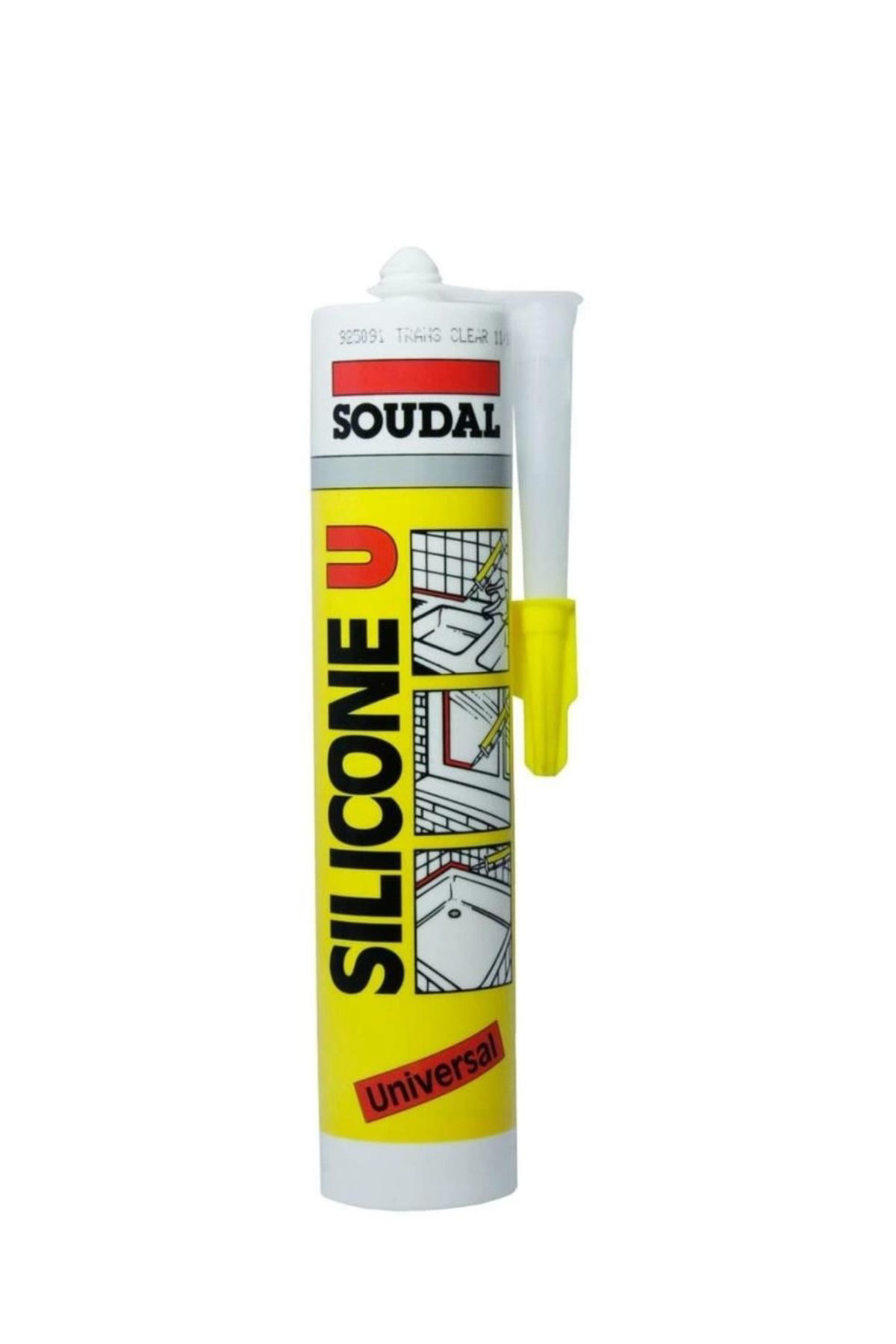 Safe Group Soudal Silikon Siyah 280 Gr