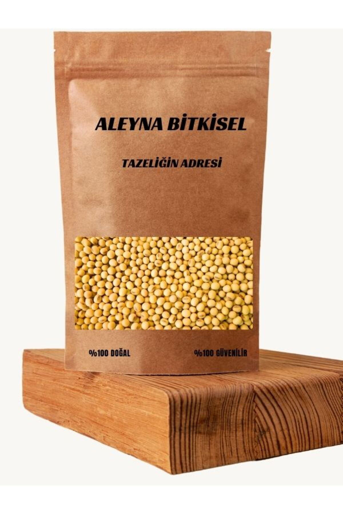 Aleyna Bitkisel Soya Fasulyesi 500 G Glutensiz Soya Fasülyesi Gdo'suz Ürün 1000 G