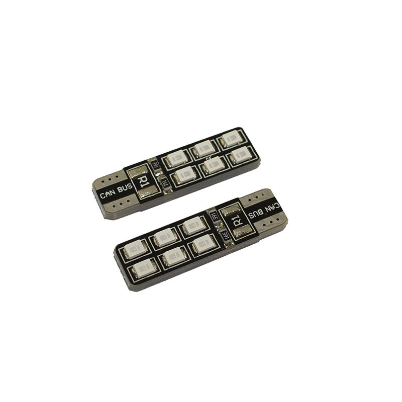 Space  Led Ampul Dipsiz T10-12Smd Mavi 2'Li Set 24V / Laam640-1