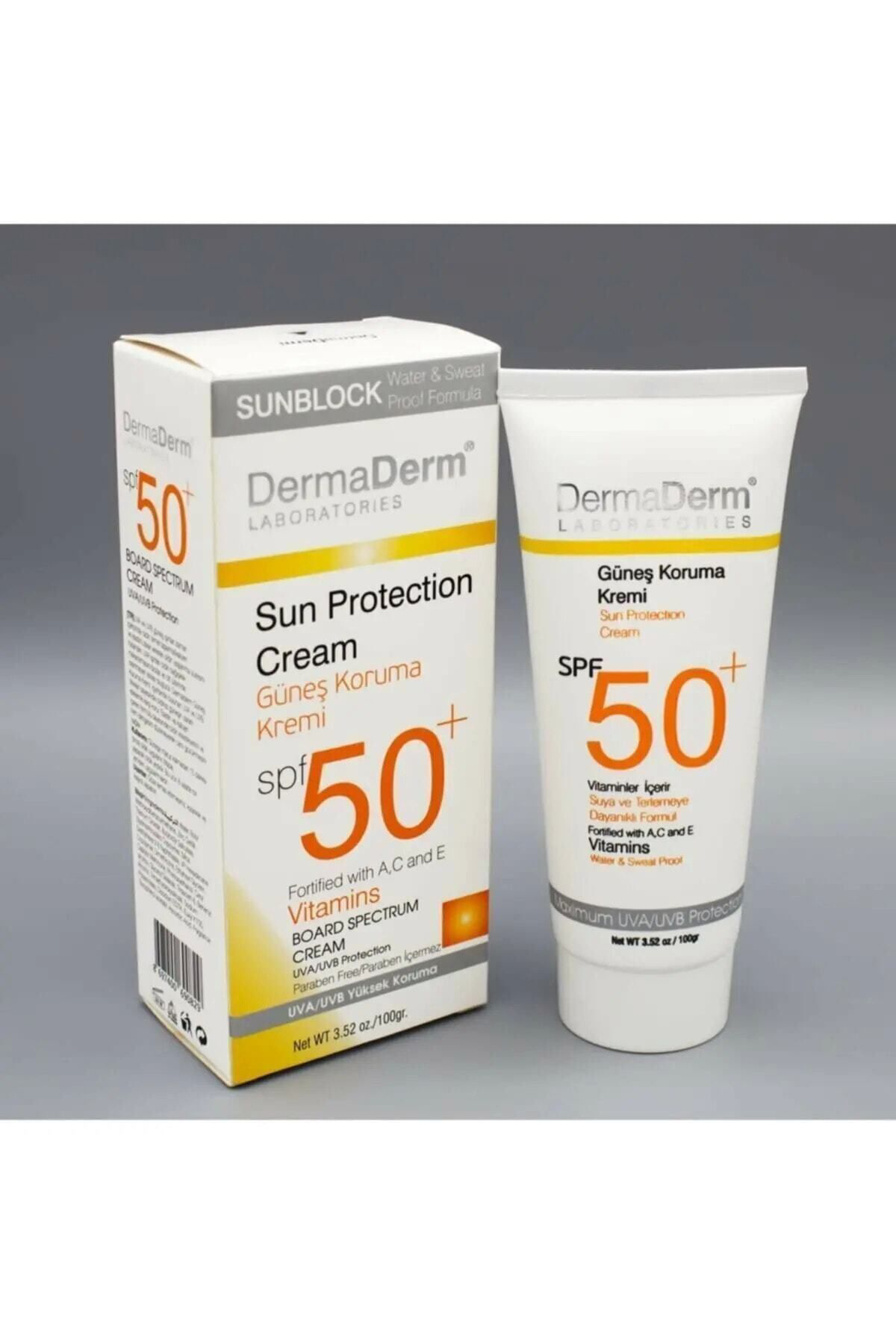 Dermaderm Spf 50 Güneş Koruma Kremi 100 Gr