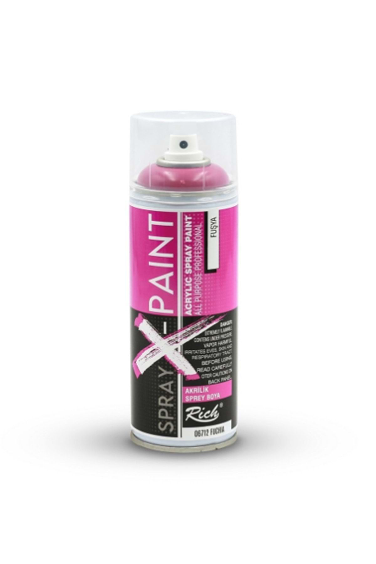Rich Boya Spray X Paint 400 Ml Fuşya