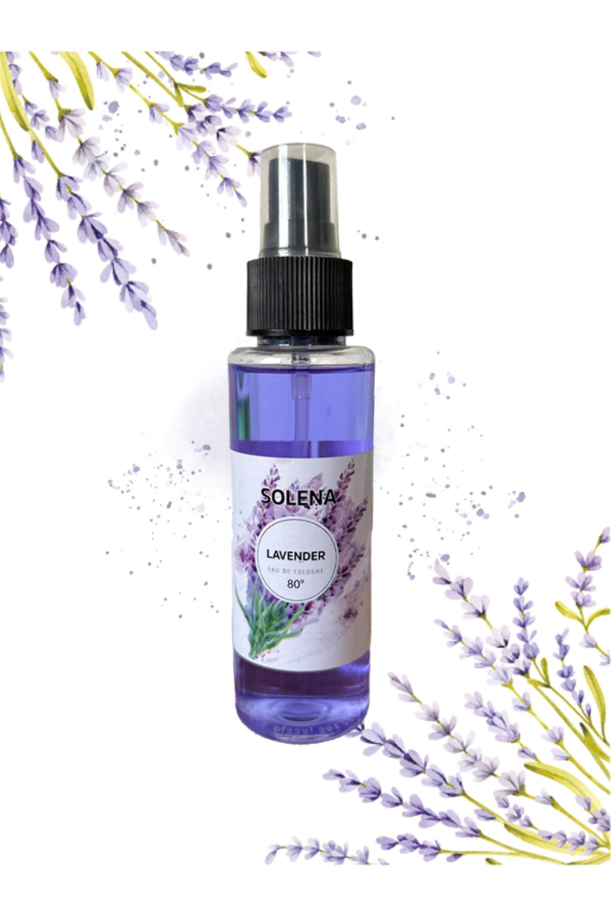 Solena Sprey Cep Veya Çanta Lavanta Kolonyasi 100 Ml