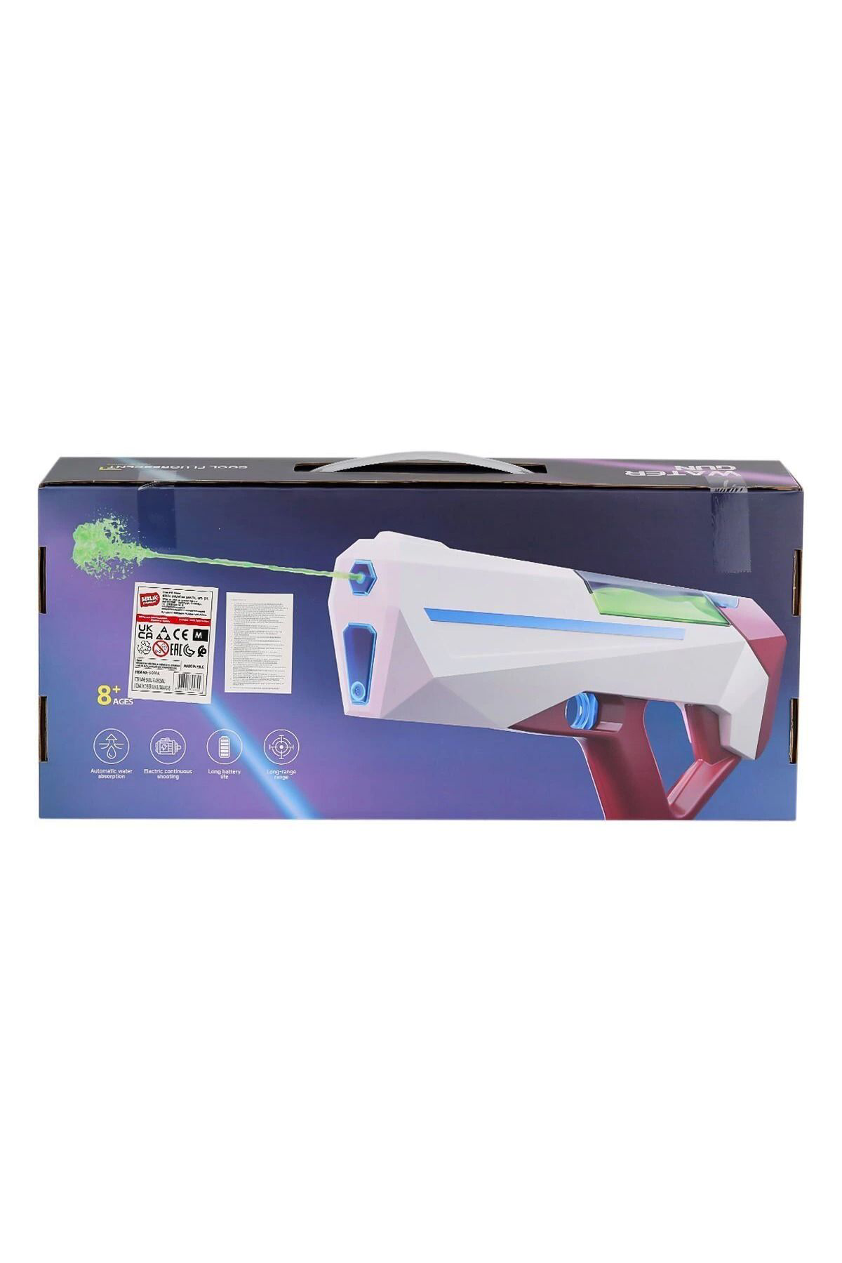 Yusuftex Sq8a Şarjli Florasanli Otomatik Cyber Gun