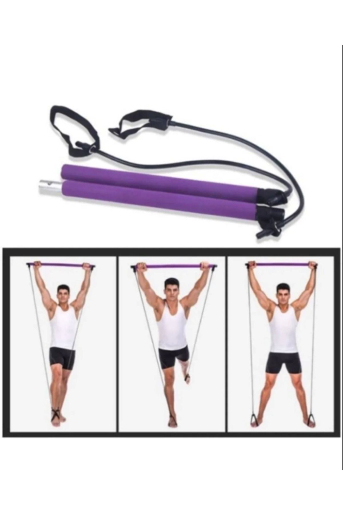 Cexos Squat Pilates Studio Evde Spor Egzersiz Çubuğu Squat Pilates Bari - Cbt6424-8805