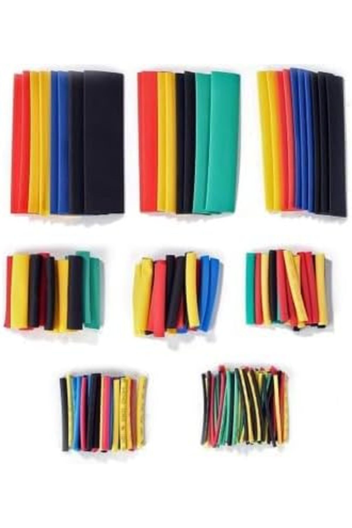 Yusuftex Srht  164 Parça İsiyla Daralan Makaron Kablo Koruyucu, İsiya Daya
