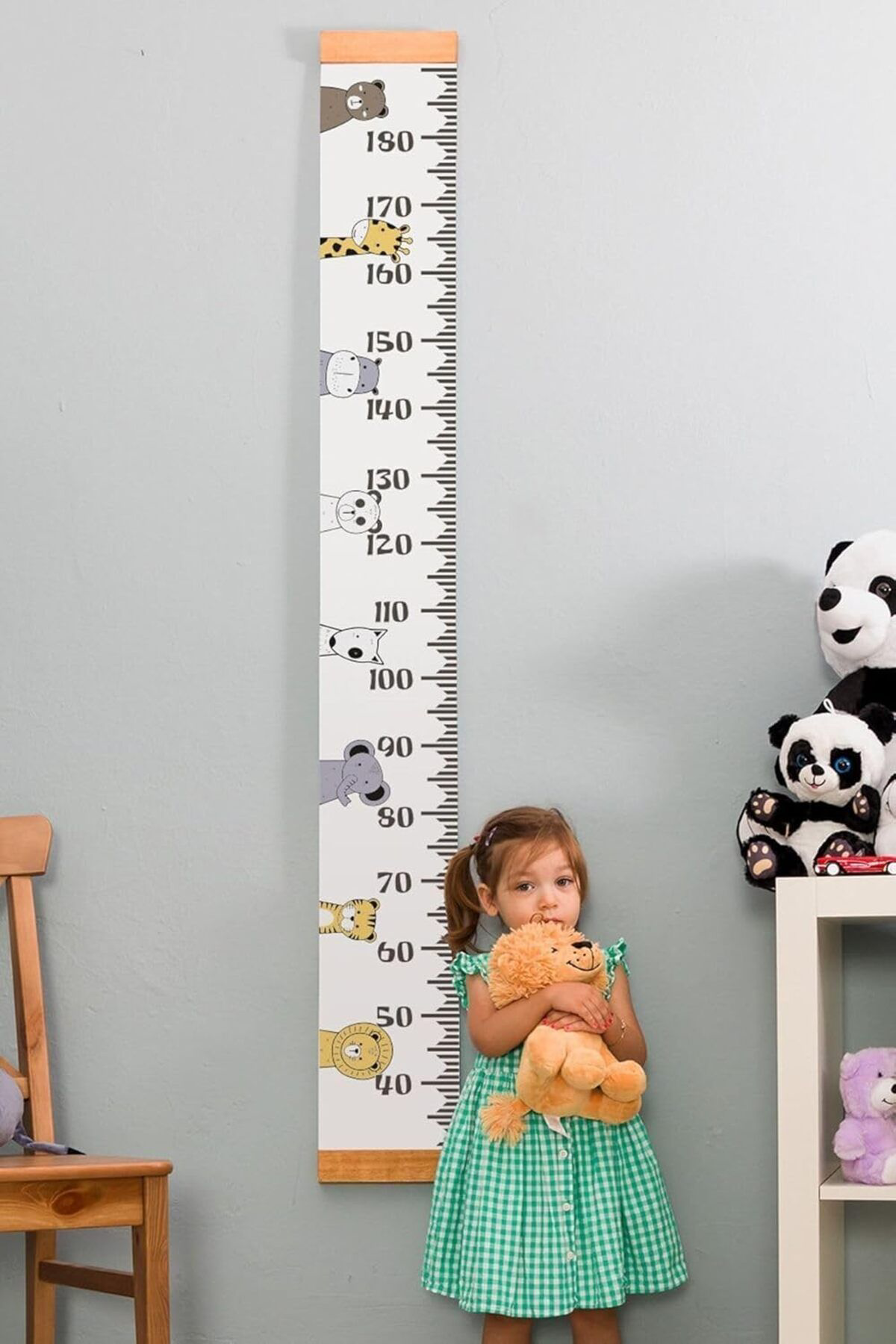 Yusuftex Srht Doğum Günü Hediyesi Boy Ölçme Cetveli - Asilabilir Boy Ölçer