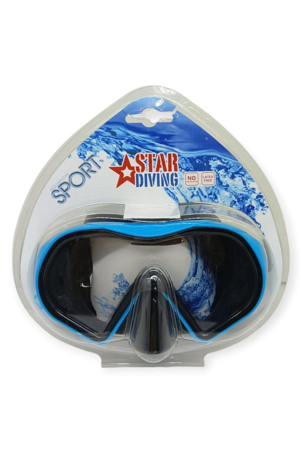 K&A Star Diving Daliş Maskesi Yetişkin - 51702-Mavi