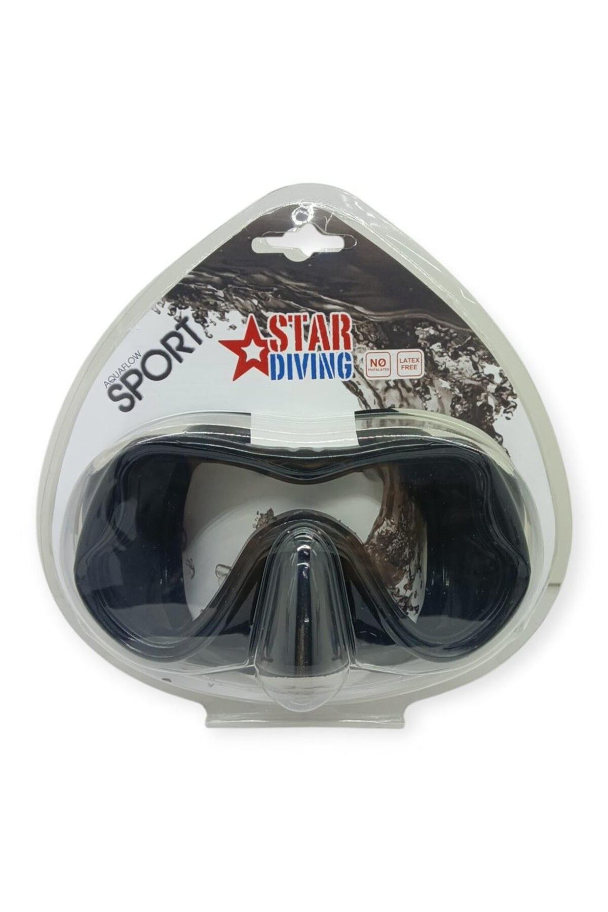 K&A Star Diving Daliş Maskesi Yetişkin - 51704-Yeşil