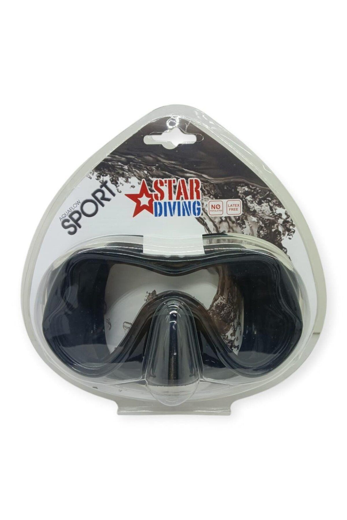 K&A Star Diving Daliş Maskesi Yetişkin - 51704-Sari