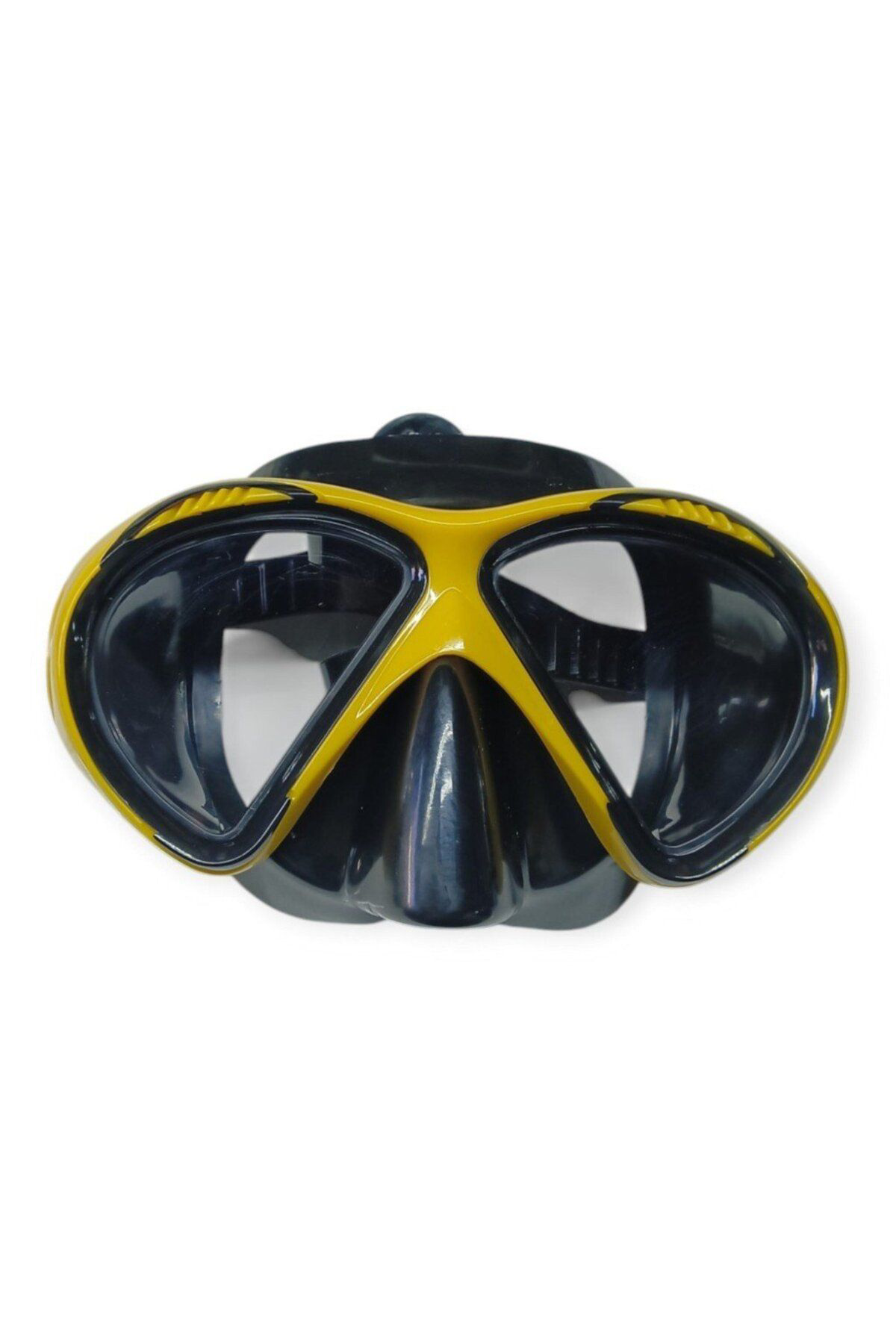 K&A Star Diving Temper Camli Daliş Maskesi Yetişkin - 51706-Sari
