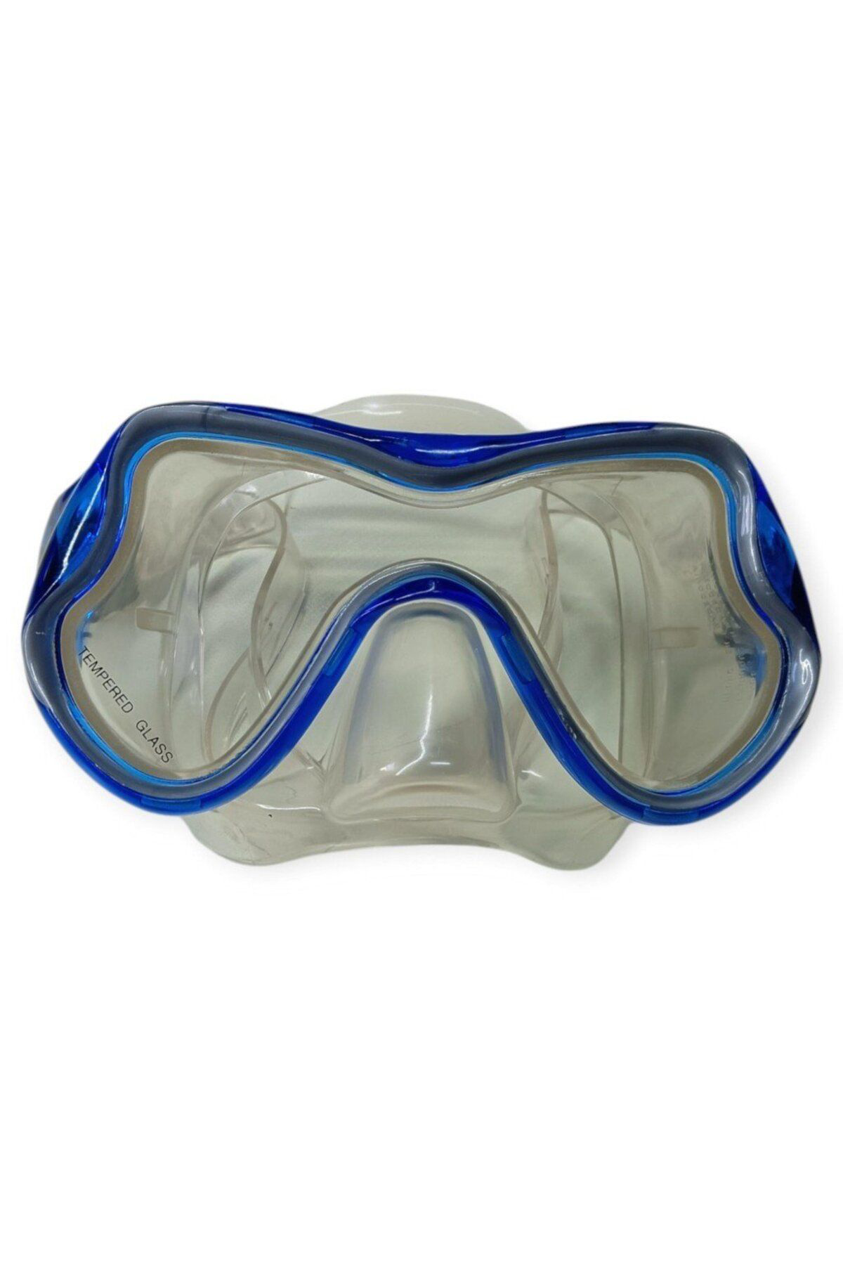 K&A Star Diving Temper Camli Daliş Maskesi Yetişkin - 51709-Mavi