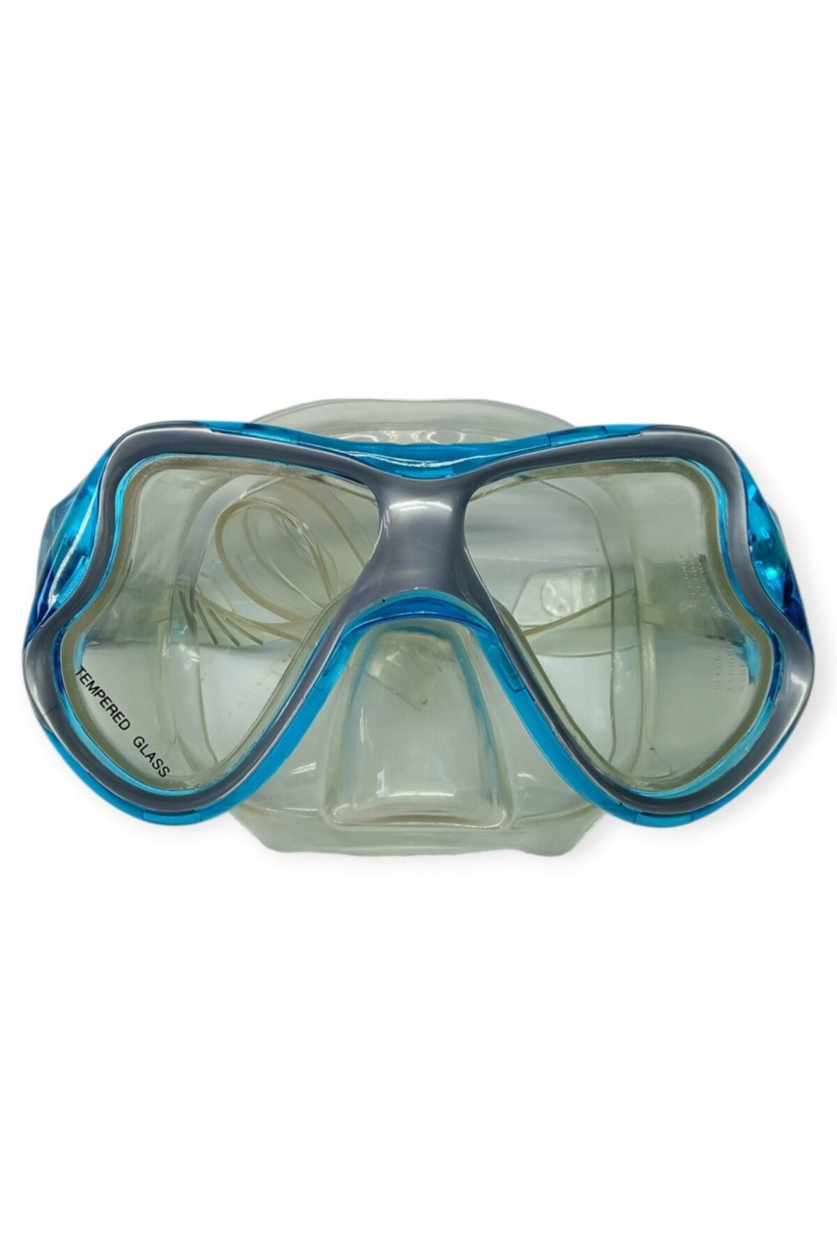 K&A Star Diving Temper Camli Daliş Maskesi Yetişkin - 51710-Turkuaz