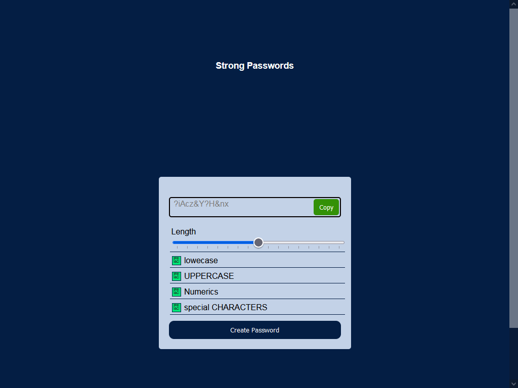 Harun Pehlivan Strong Passwords 