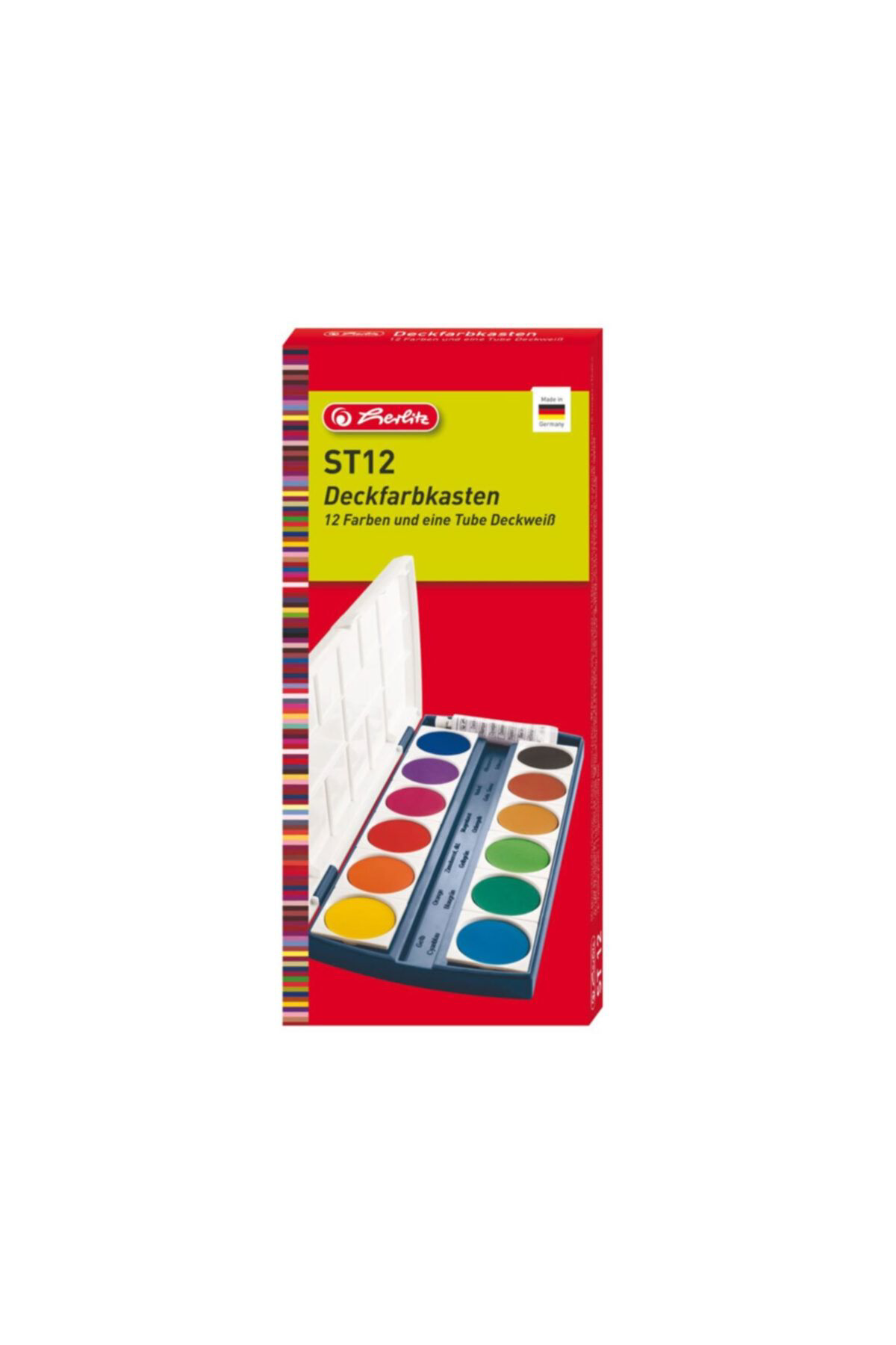 Herlitz Sulu Boya 12'Li 10116656