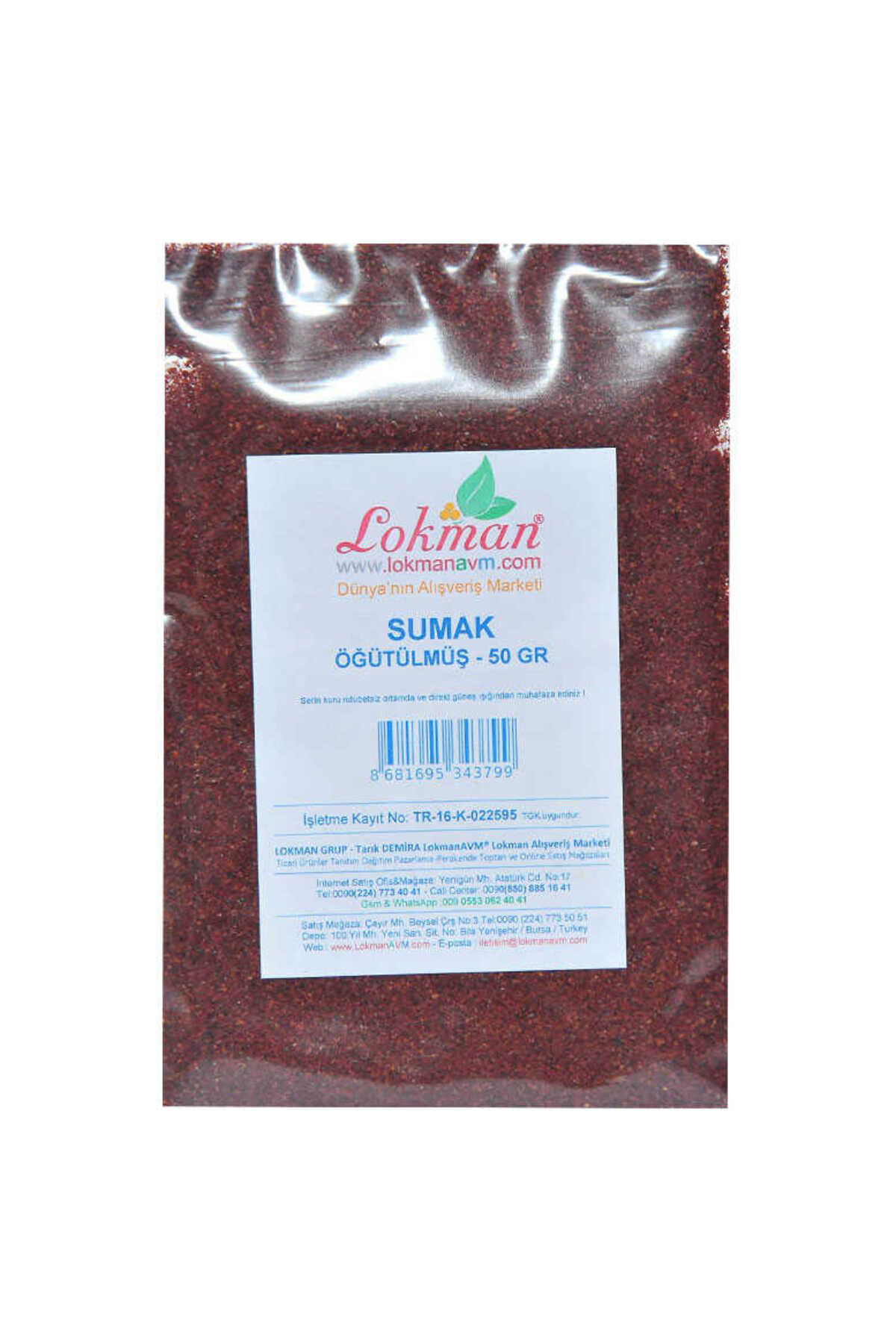 Sky Toptan Sumak Öğütülmüş 50 Gr Paket