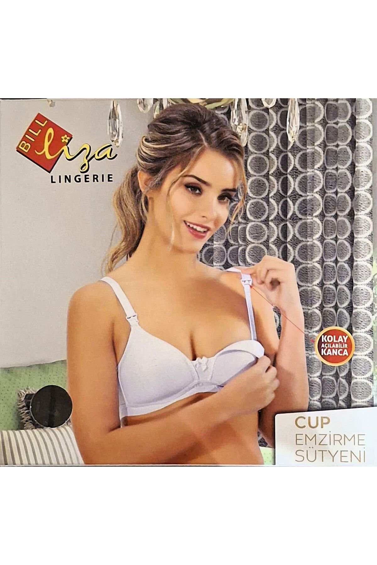 Liza Sünger Cup Balensiz Emzirme Sütyeni Ten