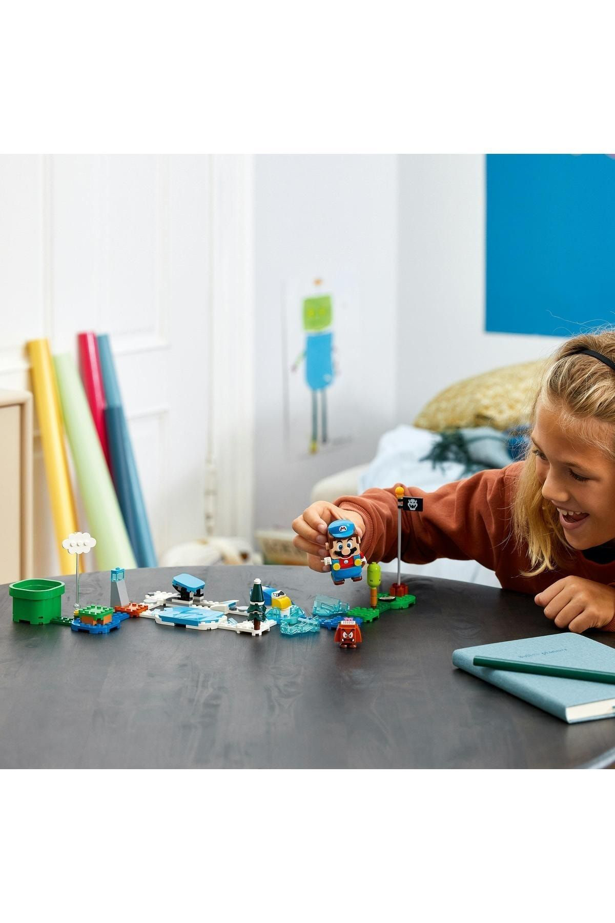Lego ® Super Mario™ İce Mario Kostümü Ve Donmuş Dünya Ek Macera Seti 7