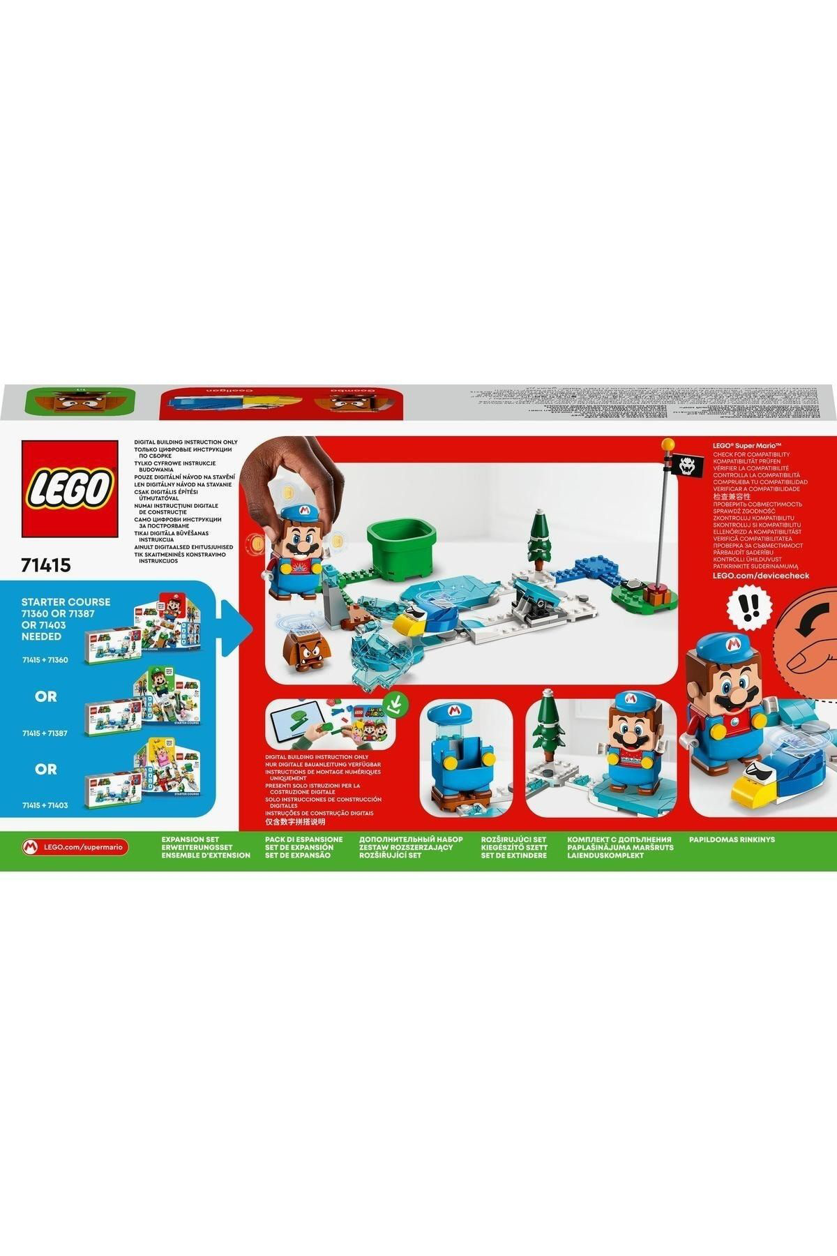 Lego ® Super Mario™ İce Mario Kostümü Ve Donmuş Dünya Ek Macera Seti 7