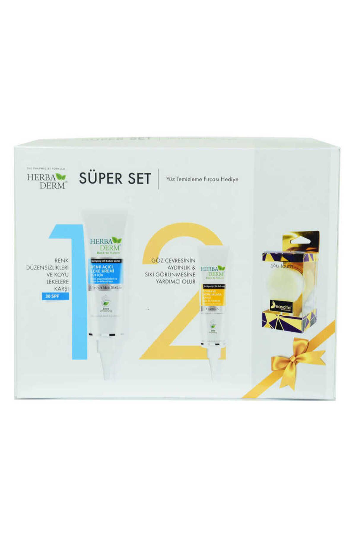 Colezium Süper Set Renk Açici Kremi 55 Ml Göz Alti Kremi 15 Ml Hediye Yüz