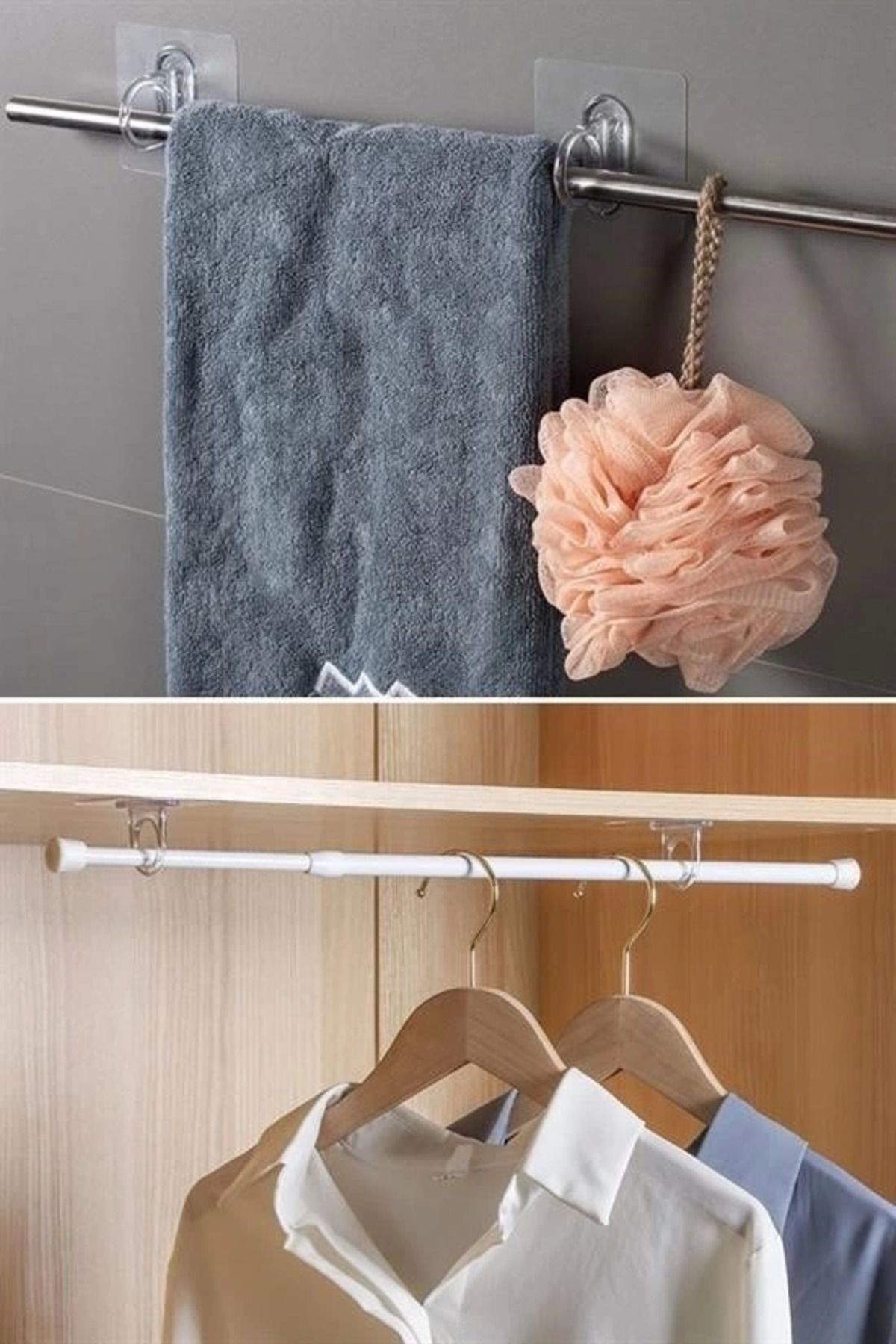 Yusuftex Süper Yapişkanli Çok Amaçli Cember Aski 2 Adet