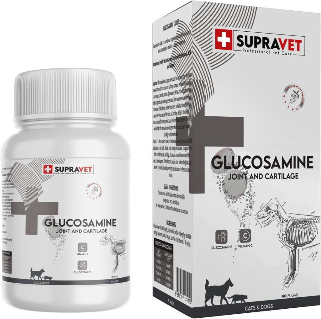 Supravet  Glucosamine Tablet + Vitamin C 75 Tablet