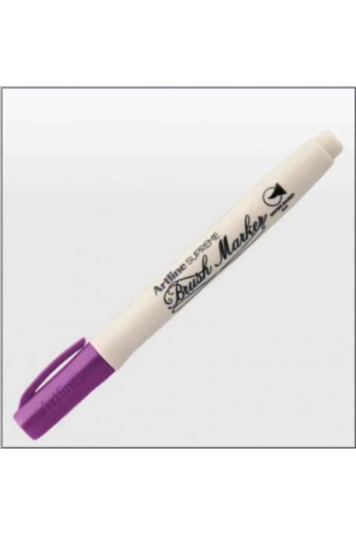 Artline Supreme Brush Marker Bright Purple