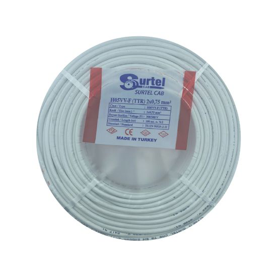 Surtel  2X0,75 Ttr 100 Mt
