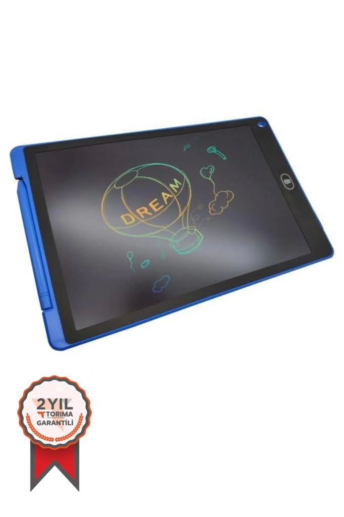 T12 Mavi Writing Tablet Lcd 12 Inç Dijital Kalemli Çizim Yazı Tah