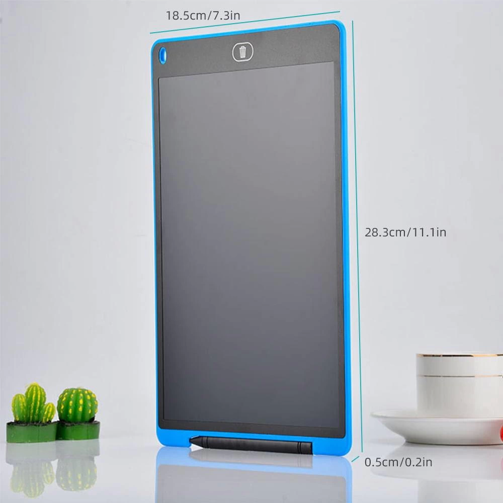 T12 Mavi Writing Tablet Lcd 12 Inç Dijital Kalemli Çizim Yazı Tah
