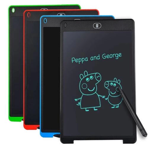 T12 Siyah Writing Tablet Lcd 12 Inç Dijital Kalemli Çizim Yazı Ta