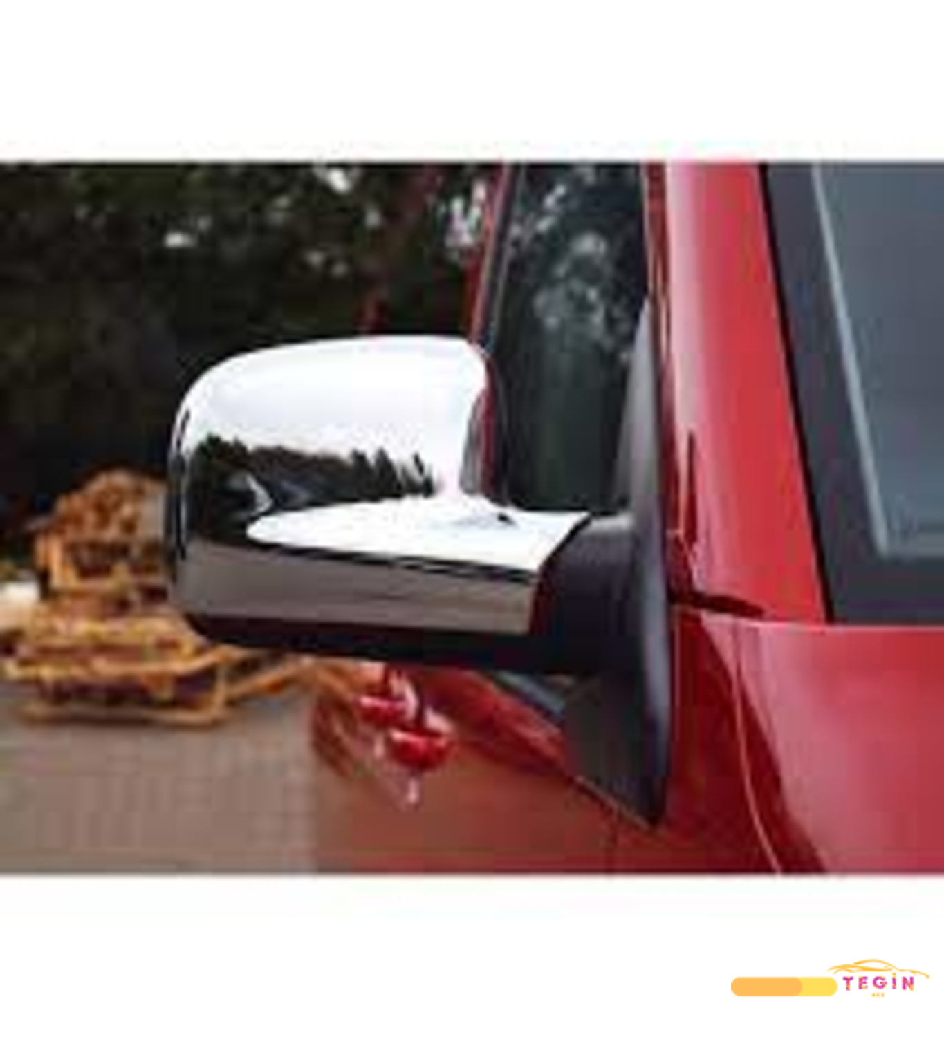 T5 Transporter VAN 2003-2010 Ayna Kapağı 2 Parça Abs Krom