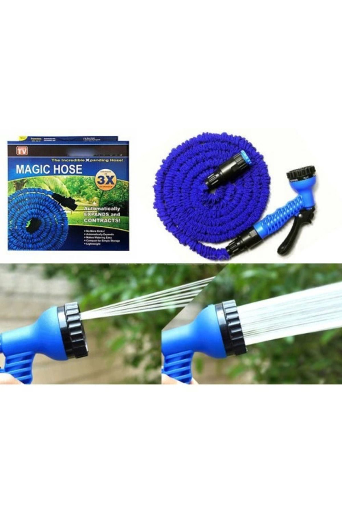 Yusuftex Tabancali Uzayan Hortum 30 Metre