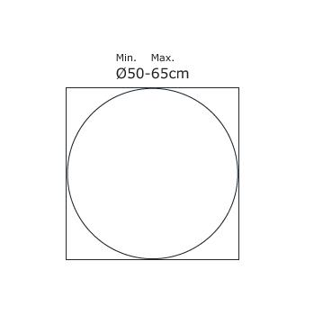 Gürçay Hirdavat Tablali Masa Ayaği 11.485 - H110cm